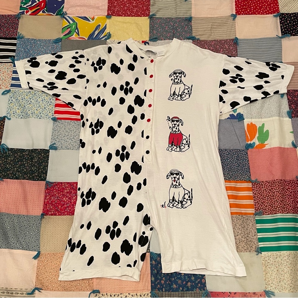 1970’s-80’s Dalmation Romper